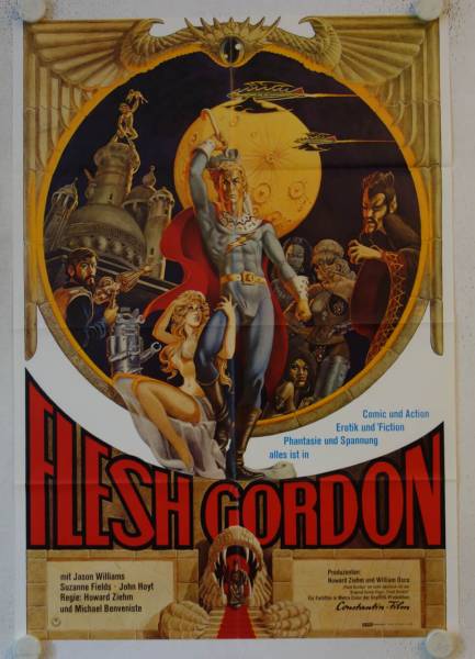 Flesh Gordon re-release german movie poster